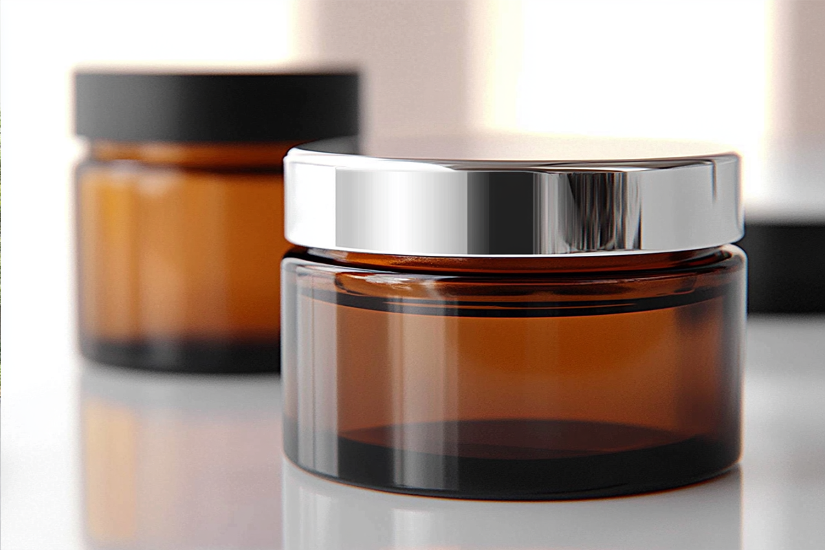 Botella de vidrio/frasco