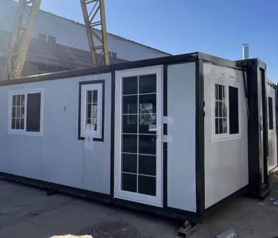 Casa de contenedor plegado prefabricado de 720 mm/700 mm Casa móvil