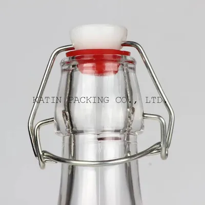 Serie de frasco de vidrio de copa de champán