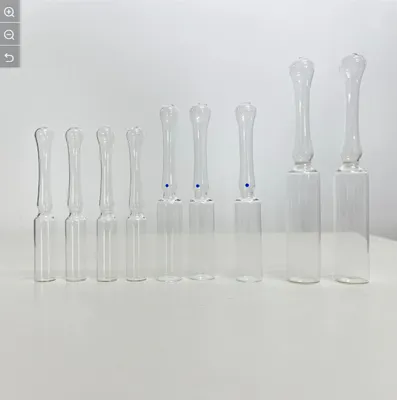 5 ml de ampolla de vidrio tubar transparente para envases farmacéuticos