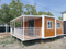 Mobile portátil modular expandible prefabricado Casa de contenedores