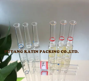 Ampoule de vidrio para envases farmacéuticos