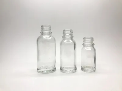 5 ml de vial de vidrio transparente/ámbar/verde/azul para paquete de aceite esencial