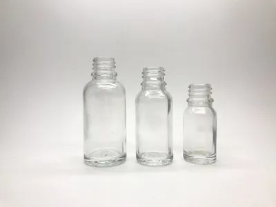 5 ml de vial de vidrio transparente/ámbar/verde/azul para paquete de aceite esencial