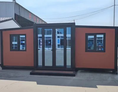 Casa de contenedores prefabricados al por mayor de fábrica de China casa expandible modular