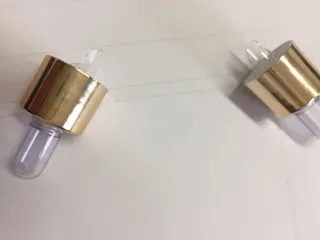 Tapa de plástico del anillo de riesgo para el embalaje de aceite esencial