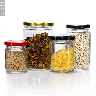 Cilindro de cilindro de chile chile chile jam jalle con tapa de hojalata