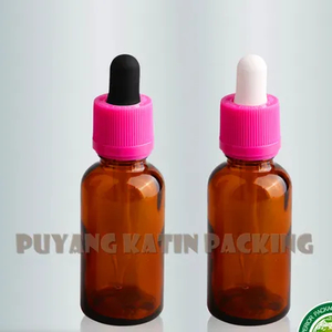 Pipeta de vidrio con tapa de color