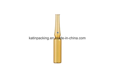 1-25 ml Amber/Clear Tubular Glass Ampulle