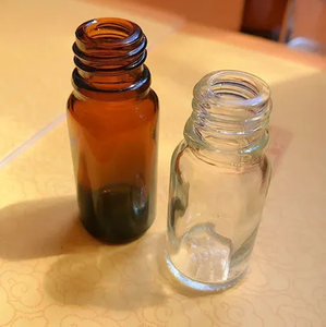 Vial de vidrio de aceite esencial de fábrica de China con pipeta