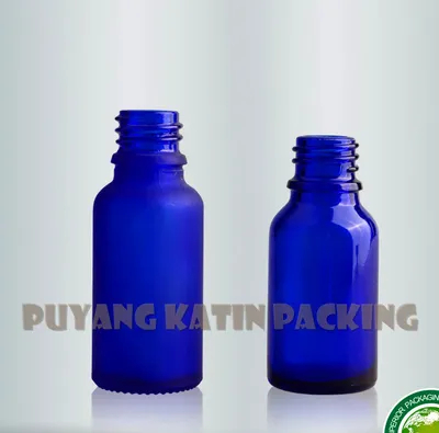 Vial de botella de vidrio atornillada con pipeta de tapa