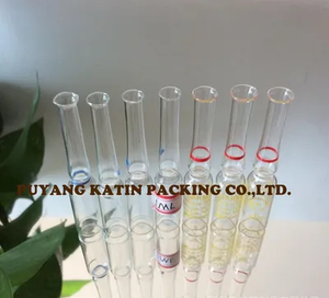 AMPOULLAS DE VIDRIA CREABLE DE 3ML CON RESILLO ROJO/AZUL/AMBER