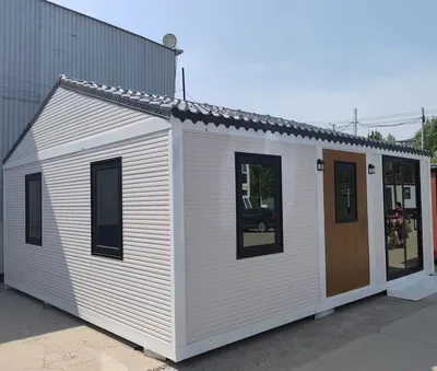 Casa de contenedores prefabricado expandible de 20 pies