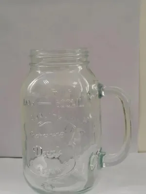 Botella de forma moldeada de vidrio de fábrica de China para paquete de miel