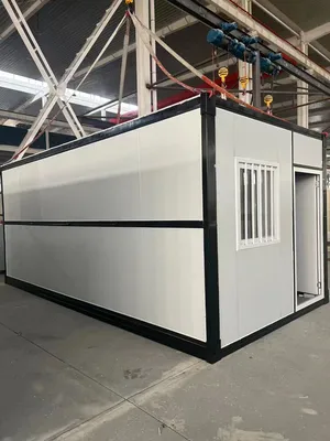 Oficina de House de contenedores de instalación rápida portátil plegada prefabricada