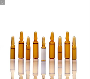 Inyección farmacéutica Amber o Amber Glass Ampoule 1 ml