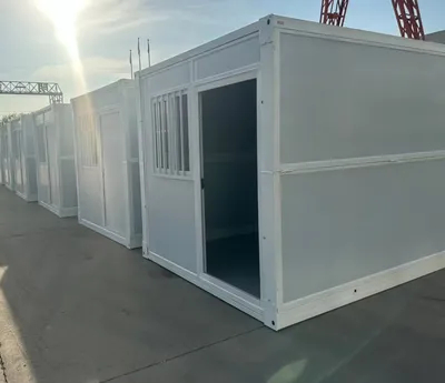 Cabina de casa pequeña/casa modular/casa pequeña en la rueda con techo prefabricado recipiente para el hogar Home For Sale Plazo