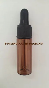 Pipeta de vidrio de 1 ml para embalaje de aceite esencial