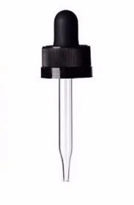 Gotero de vidrio de pipeta de vidrio en forma de bola redonda