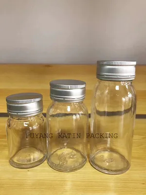 140 ml 410 ml de jarra de botella de miel de vidrio transparente Nido de nido de pájaro