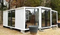 Instalar rápida Prefabricante Modular portátil plegable Packing plano de 2 dormitorios Casa de recipiente expandible con baño