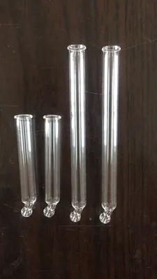 Serie de pipeta de vidrio con forma de bombilla de silicona