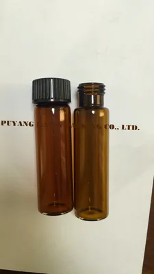 Botella de vidrio de vidrio de perfume Mini Vials para embalaje cosmético