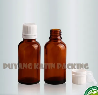 Clear/Amber/Blue/Green Boston Essential Oil Bottle con pipeta de cuentagotas