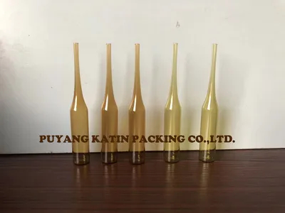 5 ml de ampolas de vidrio transparente/ámbar