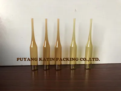 5 ml de ampolas de vidrio transparente/ámbar