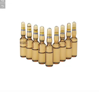 Farmacéutica Amber Pesticide Glass Bottle Ampoule 2ml