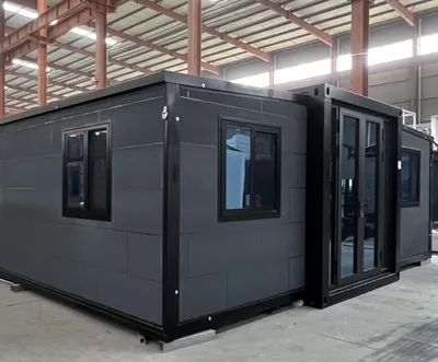 Casa de contenedores de instalación rápida de pliegue prefabricable de prefabricable