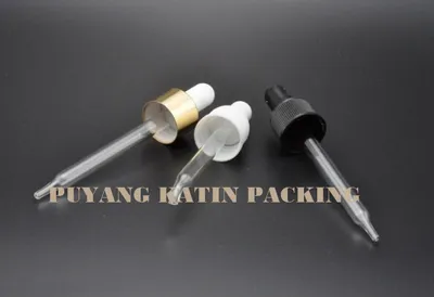 Pipetas de vidrio cónico goteros de perfume botella de vidrio envasado cosmético