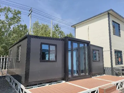 Estructura de acero Casa modular Casa de acero Edificio prefabricado Prefabratoria