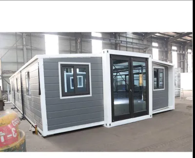 20 pies Flat Pack Fast Instale la casa de contenedores plegables