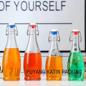 Serie de frasco de vidrio de vidrio moldeado por champán