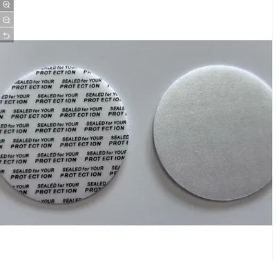 Botella sellada de plástico cubierta de vidrio sellador de sellador de aluminio de aluminio revestimiento