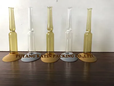 Amber de vidrio de 3 ml/ampolas transparentes