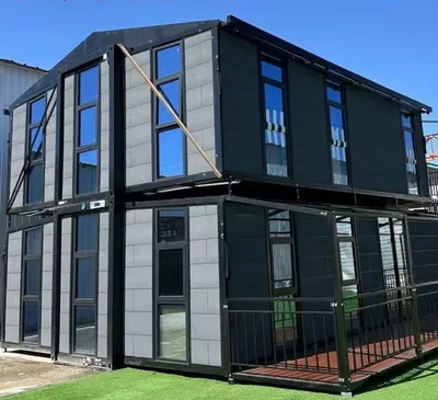 Casa de contenedor expandible de 2 pisos fácil de instalar rápido
