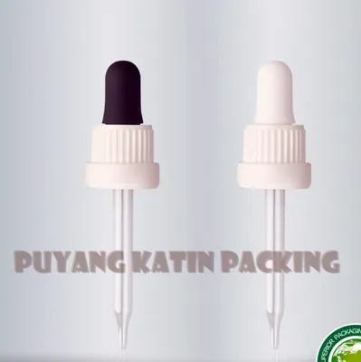 Pipeta de vidrio de forma hecha a mano de alta calidad con botella de vidrio ámbar