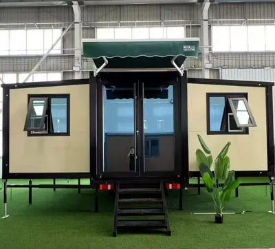 Casa de contenedor móvil expandible plegable 20 pies/30 pies/40 pies