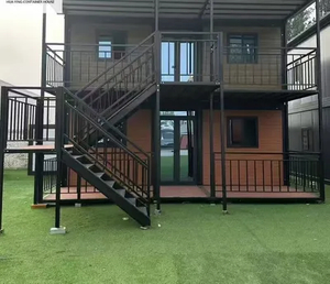 2 pisos fácil ensamblar rápida instalación de contenedores en el hospital