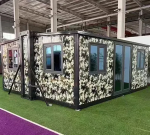 Casa de contenedor plegable modular modular portátil personalizado