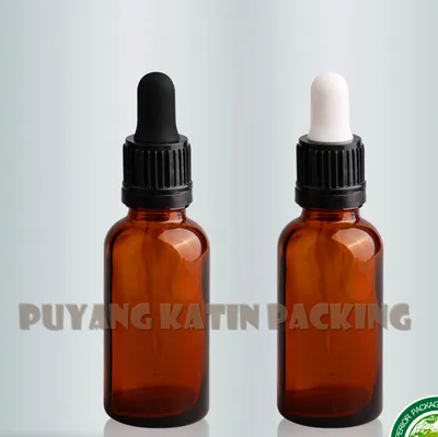 Golpero de vidrio de forma hecha a mano de alta calidad con botella de vidrio transparente y ámbar