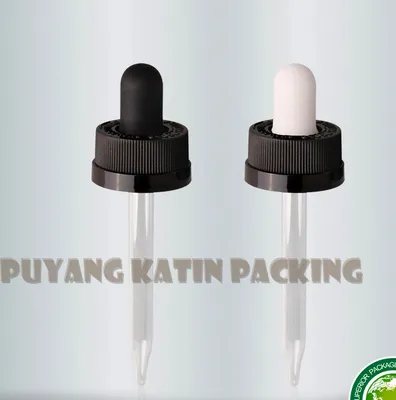 Pipeta de vidrio de grado alimenticio para paquete de aceite esencial