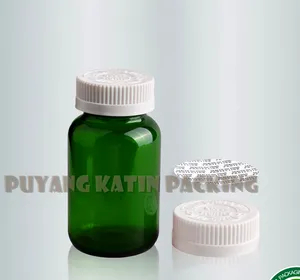 Botella de vidrio de Boston verde con gotero para paquete de aceite esencial